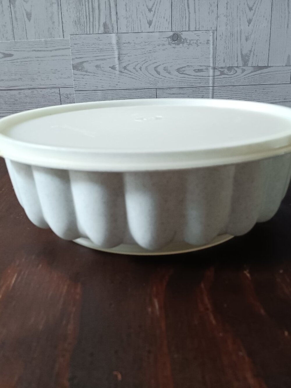 Vintage Tupperware Ring Mold with Lid